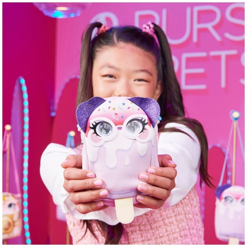 Túi Đeo Chéo Bé Gái Purse Pets Pupsicle Có Đèn, Âm Thanh