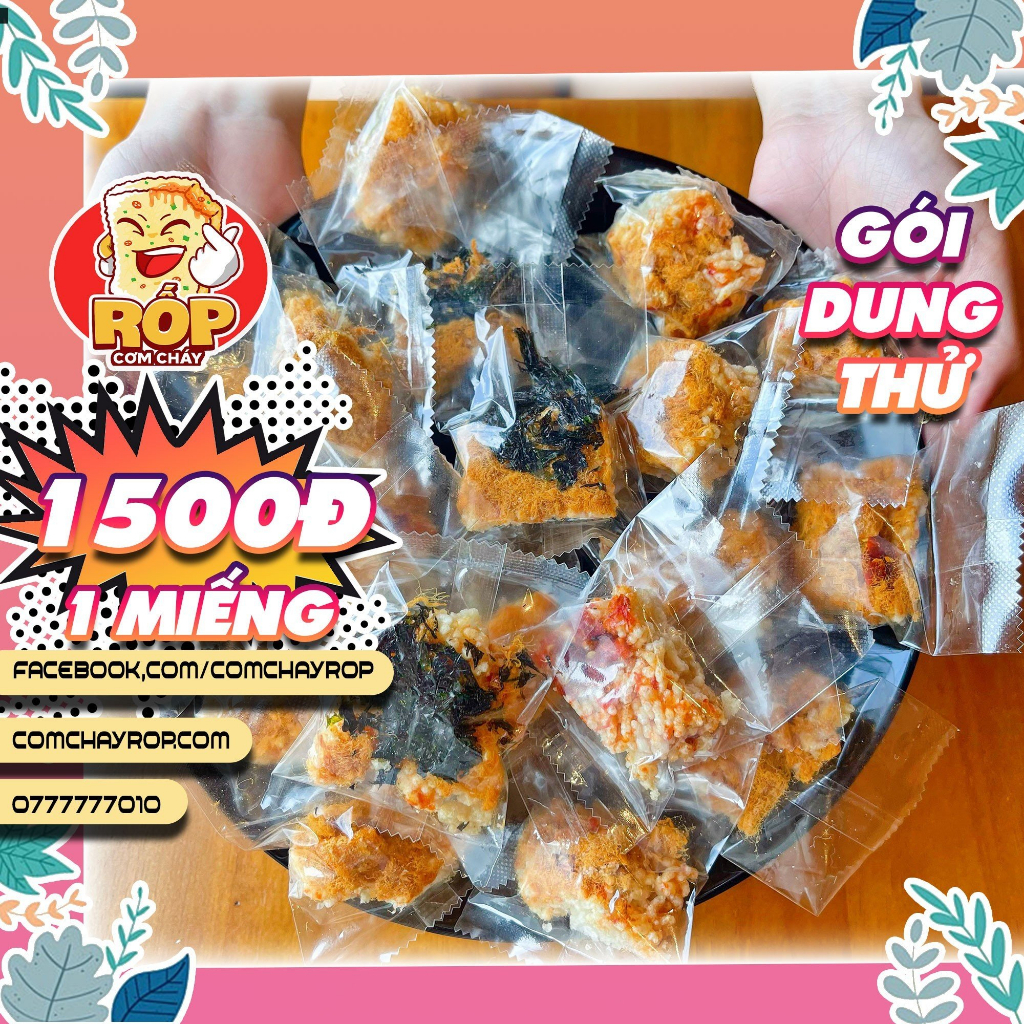 1 miếng cơm nhỏ bất kì 2gram [Cơm Cháy Rốp]
