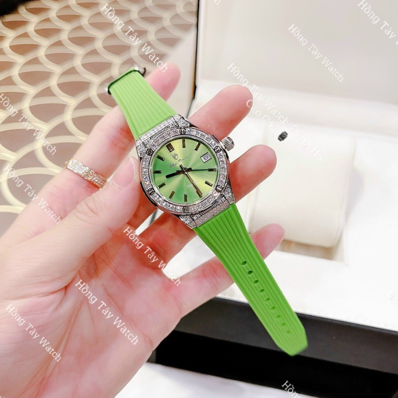 Đồng Hồ Nữ Dây Si li con mặt 32mm _Hongtaywatch