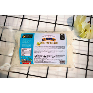 Cơm Keto, Bún Keto. Mì Spaghetti Tảo Bẹ ZANKII Konjac Không Carb Ăn Kiêng  Như Bún Nưa Keto/Das 200g