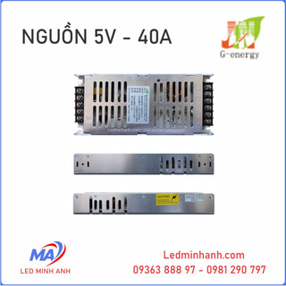 Nguồn 5v40a mỏng