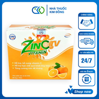 Zinc TV Vitamin - Bổ sung vitamin C và tăng sức đề kháng