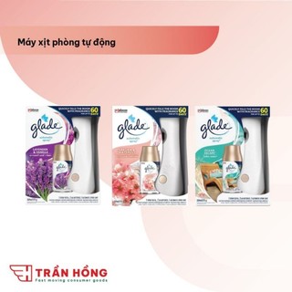Bộ Xịt Tự Động Glade Hương Lavender & Vani / Phiêu bồng 175ml