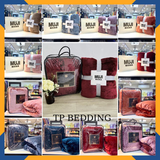  Chăn lông tuyết muji chăn lông tuyết blanket hàng xuất nhật chăn muji đầy đủ màu sắc 
