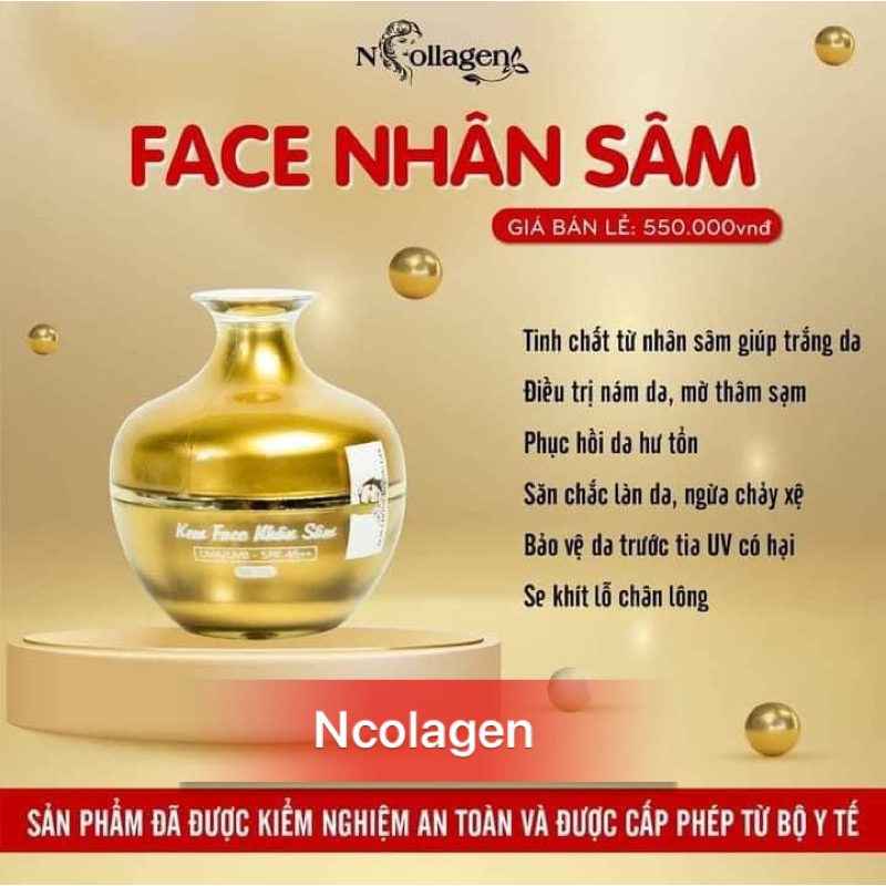 Face Nhân Sâm Tặng Tẩy Tế Bào Chết N_Colagen