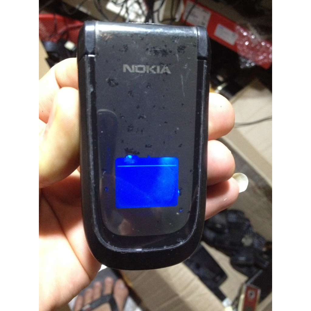 Xác NOKIA 2660 trùng imei,lên màn trong màn ngoài đều hiển thị tốt, nghe gọi rung reo mạnh, máy không bin