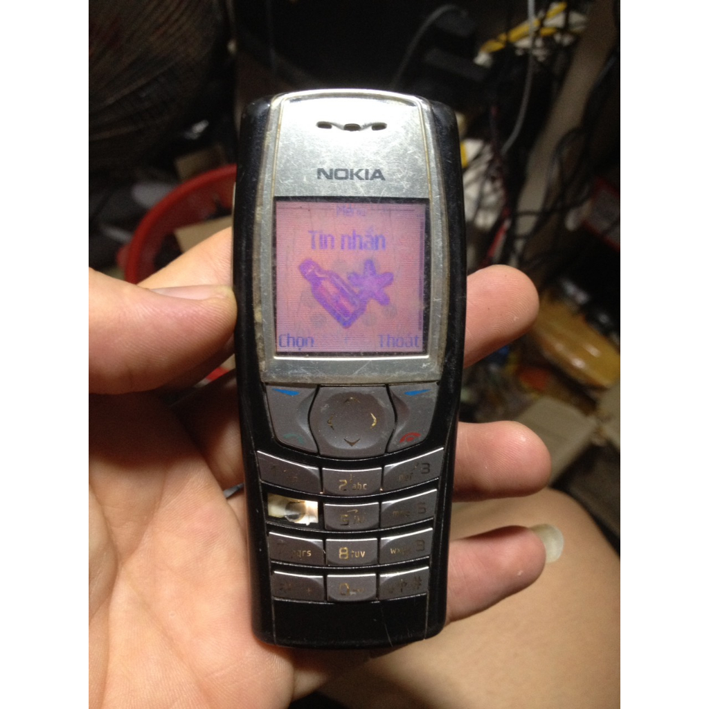 Xác NOKIA 6610 trùng imei, màn xấu, vẫn hiển thị được,sjm sóng nghe gọi được, loa trong hơi nhỏ, không bin