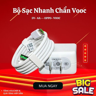 Bộ sạc nhanh vooc 3.0 r15 cho oppo chất lượng cao - củ sạc kèm cáp sạc nhanh oppo