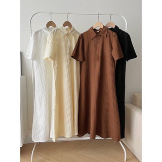 Đầm suông polo tặng kèm váy hai dây