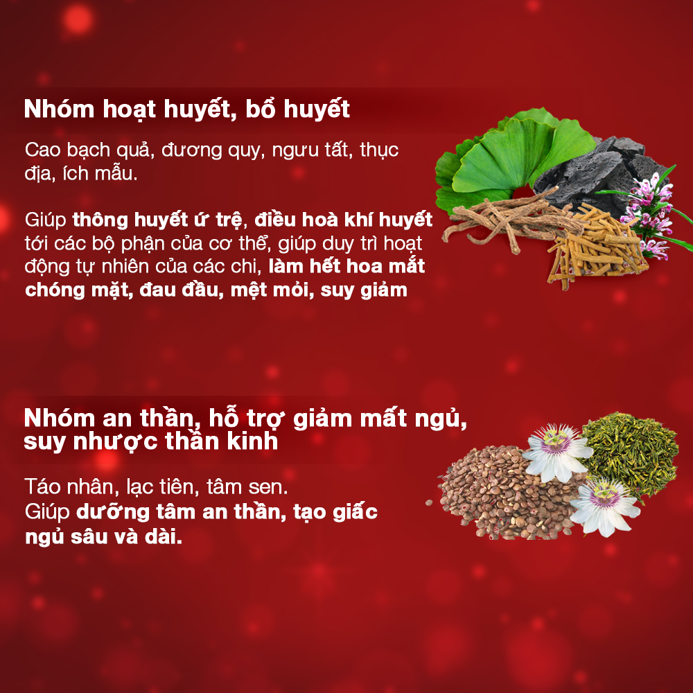 Hoạt Huyết Minh Não Khang Dan Khang Giảm Đau Đầu Chóng Mặt Mệt Mõi - Hộp 3 Vỉ x 10 Viên