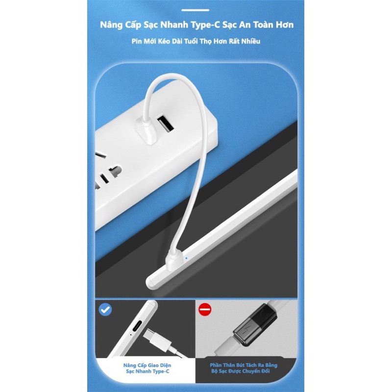 Bút cảm ứng Pencil Gen 2 cho ipad