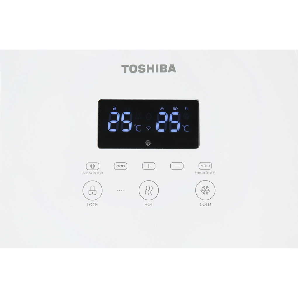 Máy lọc nước nóng lạnh RO Toshiba TWP-W1630SVN(W) - Công suất 665W - Hàng chính hãng - Bảo hành 12 tháng