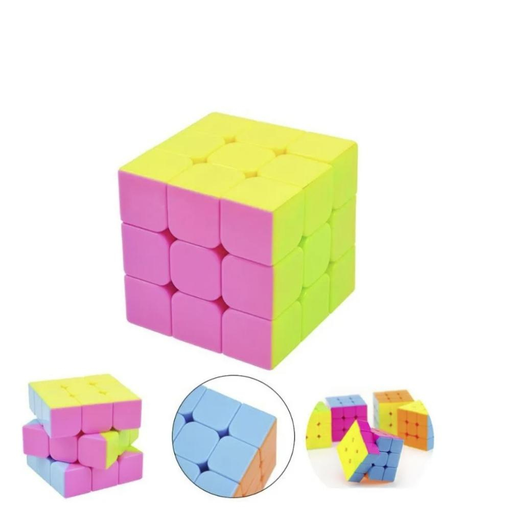 RUBIK 2X2,3x3  -   Biến Thể MAGIC CUBE - Rubic 3 Tầng Stickerless