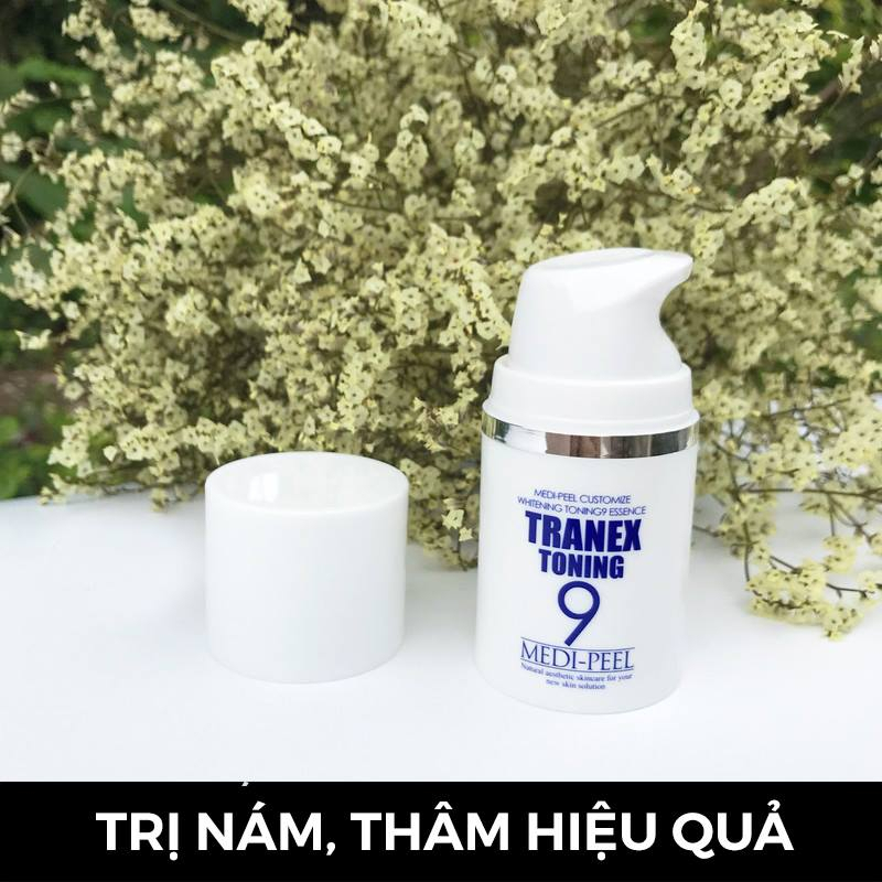 Tinh chất nám Medi-peel Tranex Toning 9 Essence 50ml màu xanh - Harin Cosmetics