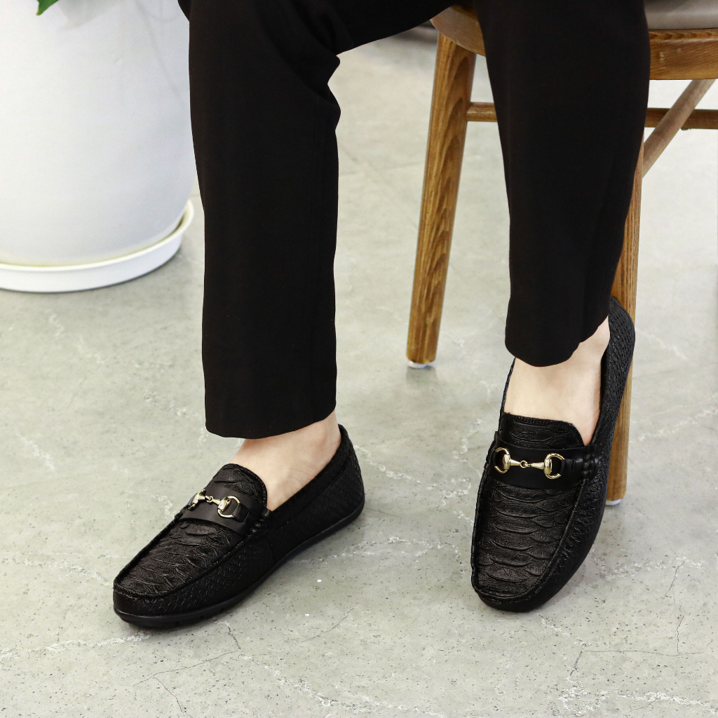 Giày Mọi Nam Công Sở Da PU Cao Cấp Phom Dáng Cực Ôm Chân Mã M013