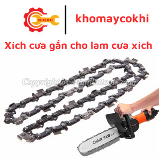 Xích cưa lắp cho lam cưa xích gắn máy mài - Xích cưa lam cưa xích