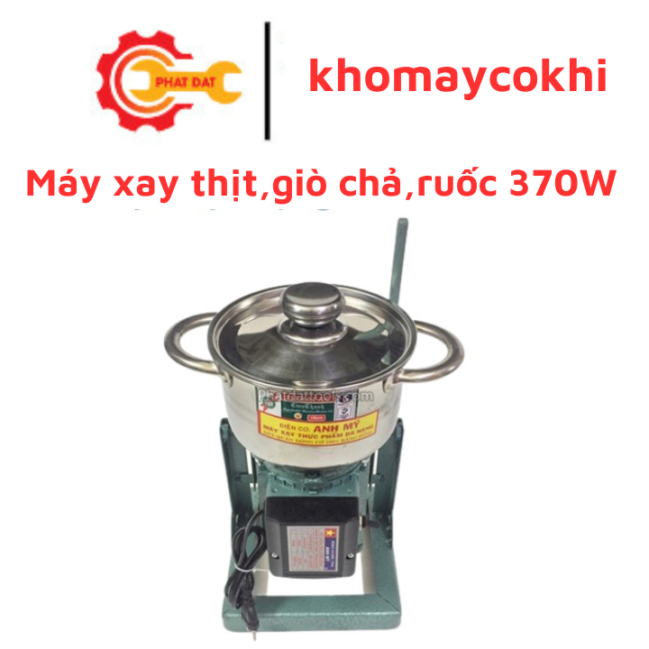 Máy xay thịt, giò chả, làm ruốc 370W tặng kèm 01 lưỡi xay thịt