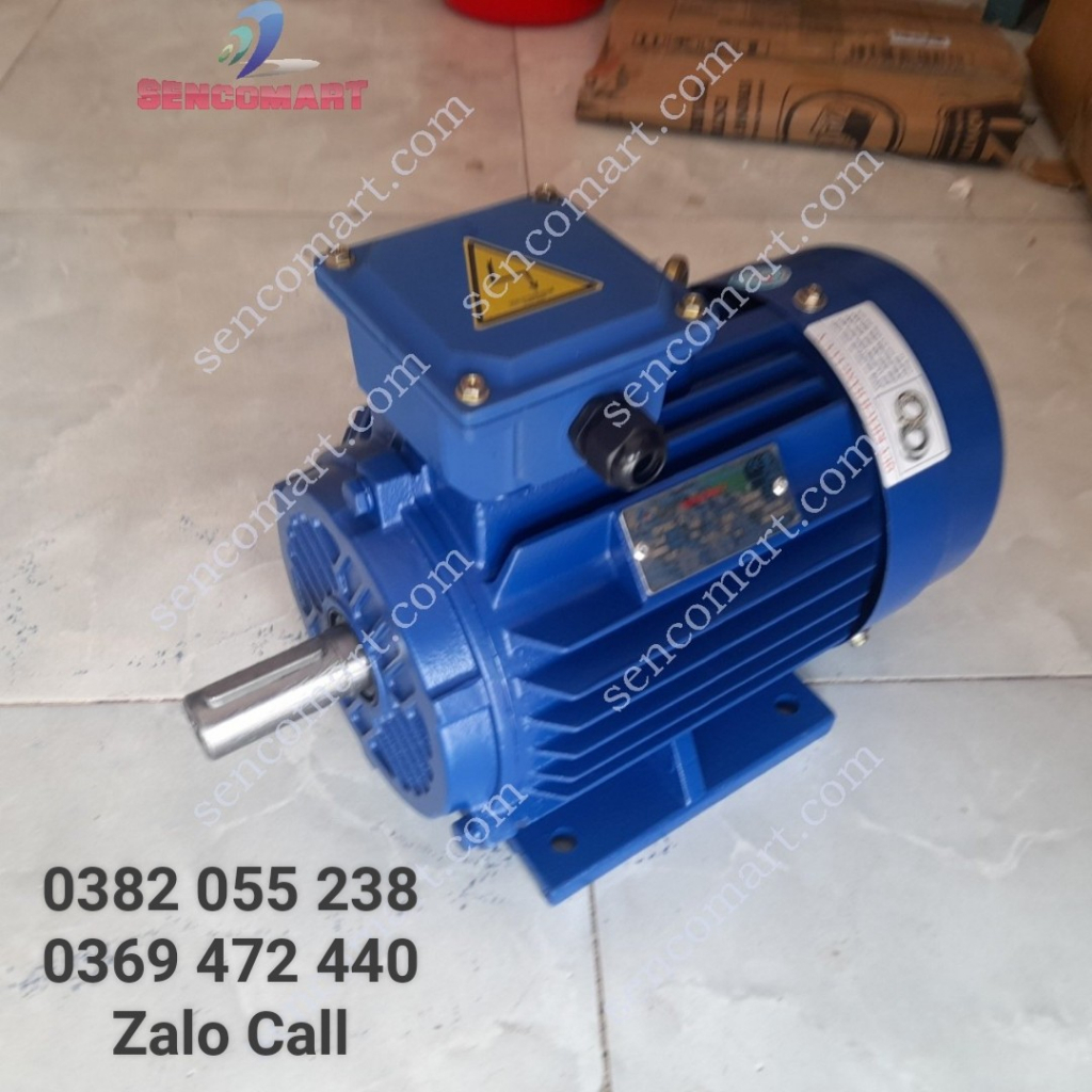 Mô tơ động cơ điện 3 pha 2,2kw vòng tua 3000v/p, chính hãng dây đồng KOREA
