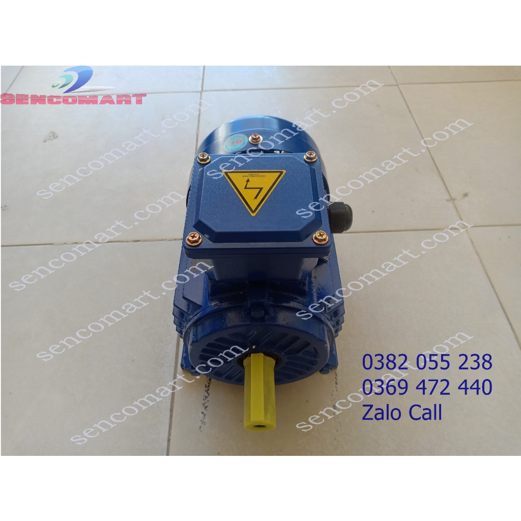 Mô tơ động cơ điện 3 pha 2,2kw vòng tua 3000v/p, chính hãng dây đồng KOREA