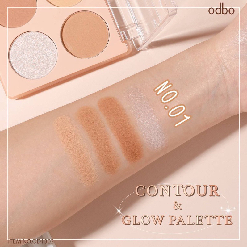 Bảng Tạo Khối Odbo Contour & Glow OD1303