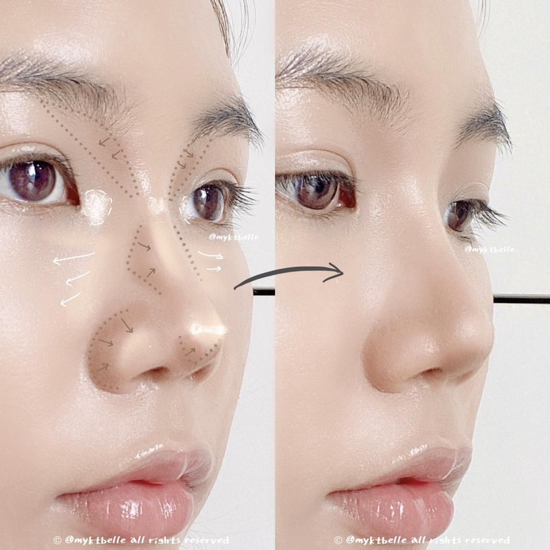 Bảng Tạo Khối Odbo Contour & Glow OD1303