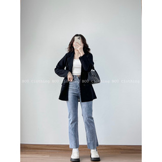 Áo blazer nữ tay dài (Ảnh thật)