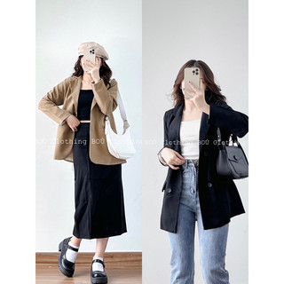 Áo blazer nữ tay dài (Ảnh thật)