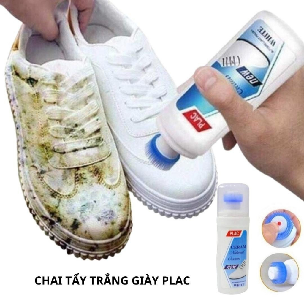 Chai xịt trắng giày Plac