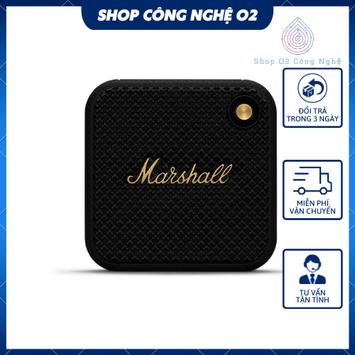 Loa Bluetooth Marshall Willen Rock Subwoofer Không Dây Kết Nối Bluetooth 5.1 - Bảo hành 12 tháng - Lỗi 1 đổi 1