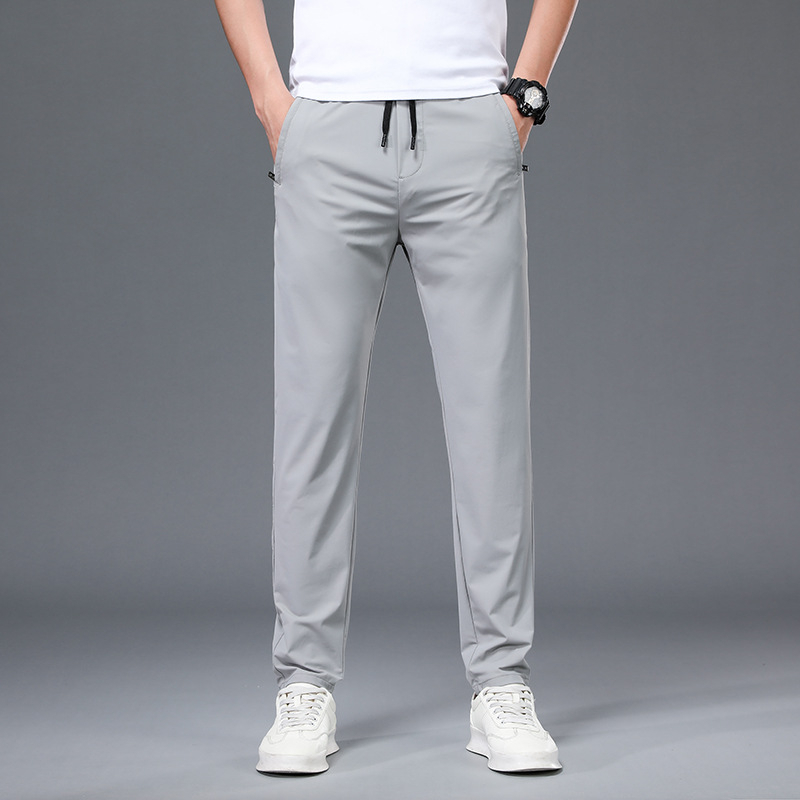 Quần dài co dãn thoải mái nam VICENZO Áo thun Áo croptop cổ tròn