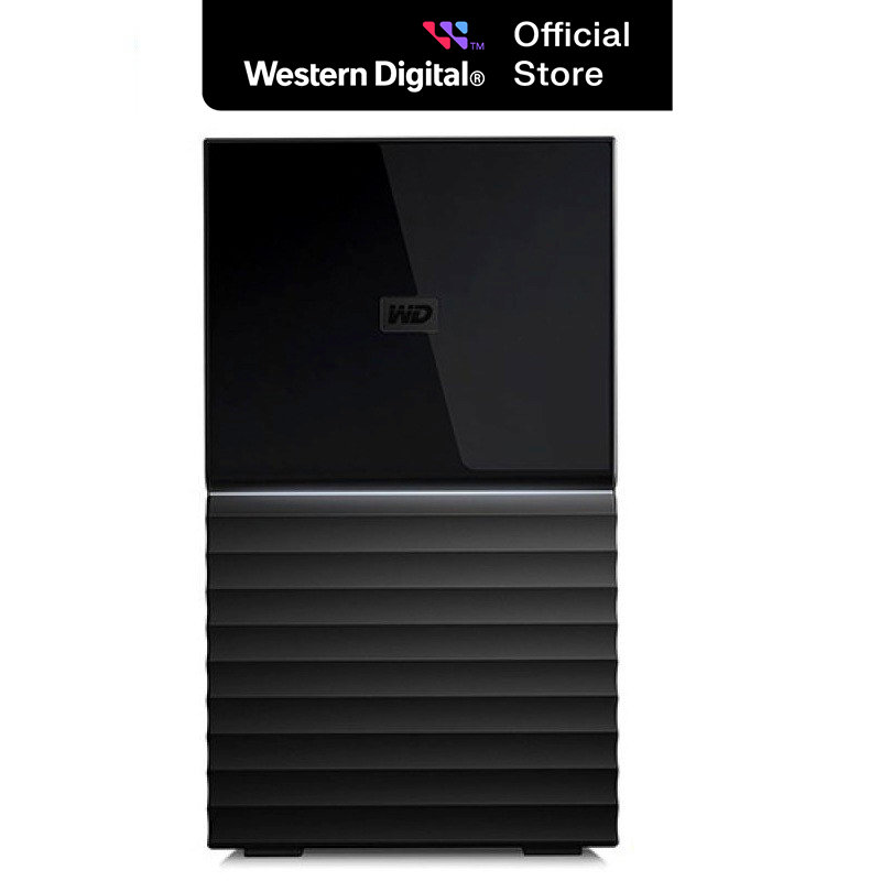 [Mã ELCL12 giảm 9% đơn 300K] Ổ Cứng để bàn HDD Western Digital WD My Book Duo 16TB- 3.5" 2 khay- WDBFBE0160JBK