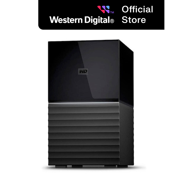 [Mã ELCL12 giảm 9% đơn 300K] Ổ Cứng để bàn HDD Western Digital WD My Book Duo 20TB- 3.5" 2 khay- WDBFBE0200JBK