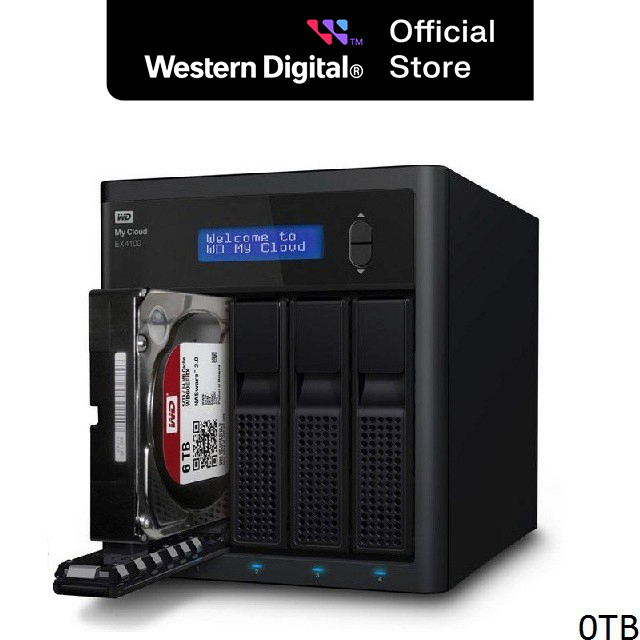 Ổ cứng Western Digital WD My Cloud EX4100 0TB - WDBWZE0000NBK