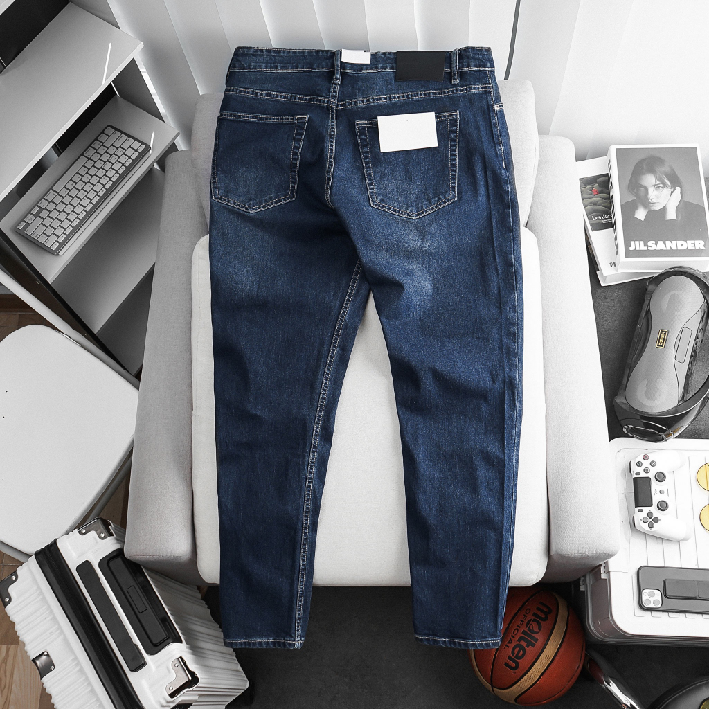 Quần jean nam size đại đến 120kg slimfit co giãn xuất khẩu