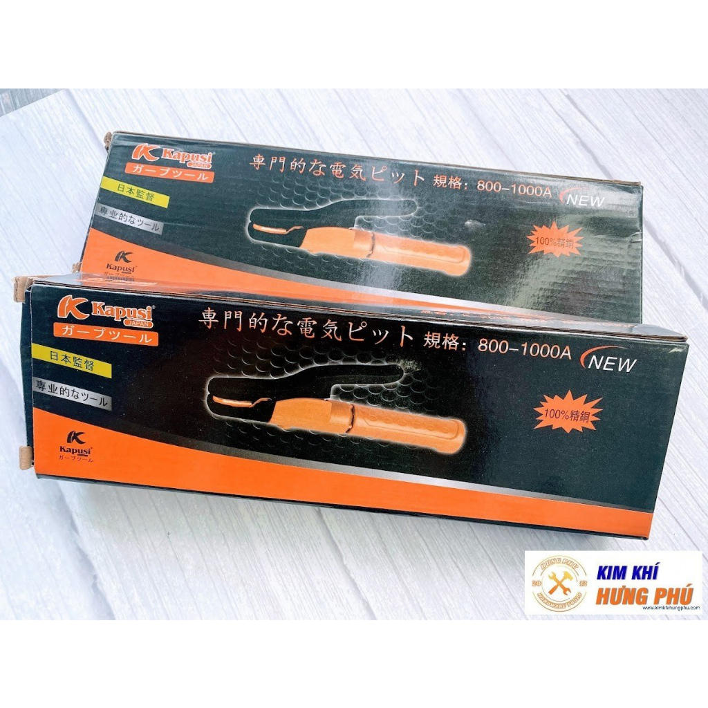 Kìm hàn 500A , 600A - 800A ( Cao Cấp ) , 800A - 1000A Kapusi JAPAN, tiếp xúc đồng đúc nguyên khối, Kìm kẹp que máy hàn