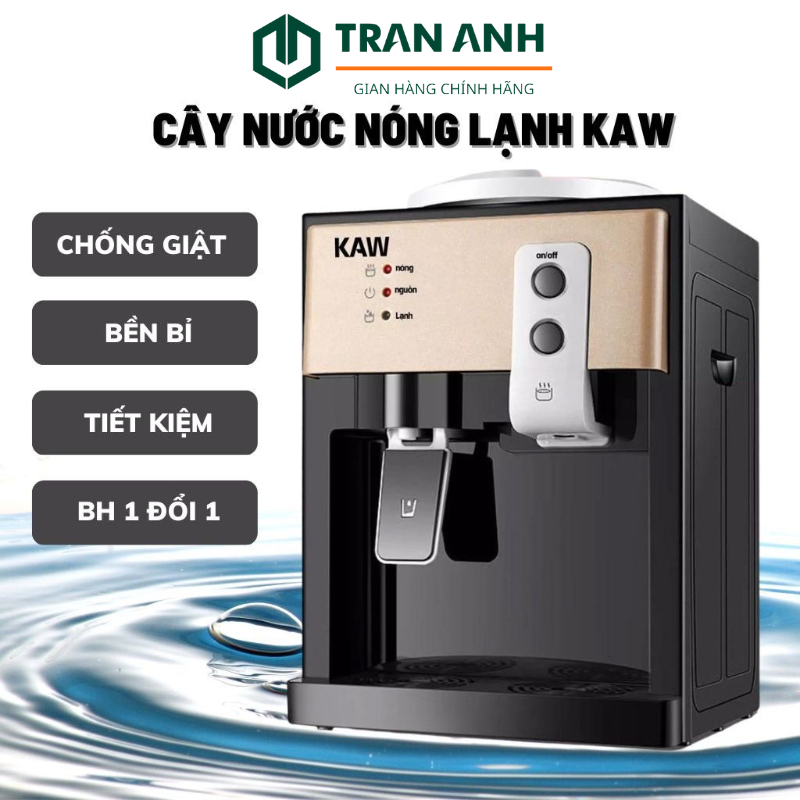 Cây nước nóng lạnh mini KAW làm nước nóng lạnh cực nhanh, dễ dàng pha chế thức uống nhanh,tiết kiệm điện