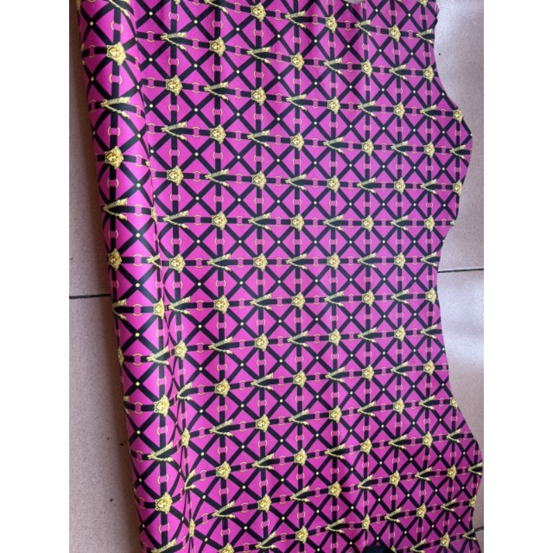 Phôi túi ví da thật Versace