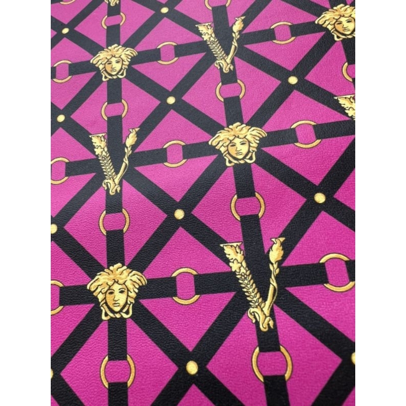 Phôi túi ví da thật Versace