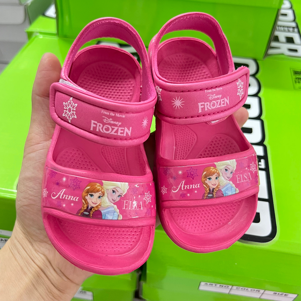 Sandal xốp Siêu Nhẹ Elsa 4 màu phiên bản 2023 siêu đáng yêu cho bé trai bé gái 1-5 tuổi nhẹ, mềm và chống trơn trượt