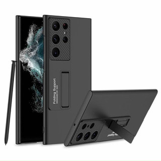 Ốp Likgus lưng nhám kiêm gậy chống Samsung S24+/S24 Ultra