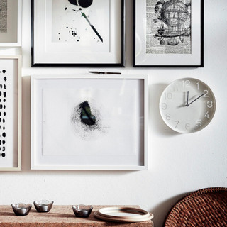 [ Hàng Chính Hãng ] Đồng hồ IKEA TROMMATrắng