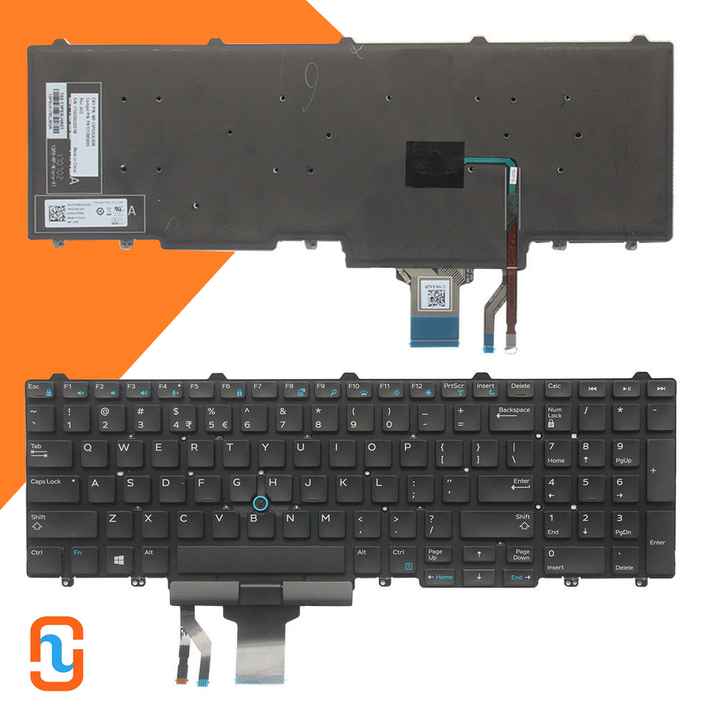 Bàn phím laptop Dell Latitude E5550, Precision 3520 7510 7520 7720