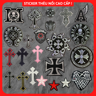 Sticker ủi quần áo - CÓ SẴN KEO - làm miếng vá ủi quần áo,miếng ủi thêu quần áo, hình dán quần áo