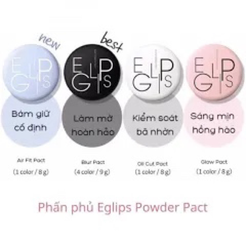 phấn phủ kiềm dầu eglips