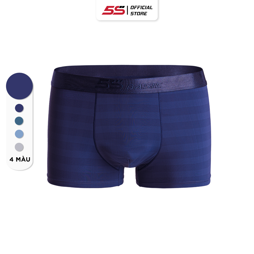 Quần Lót Nam Boxer 5S, Chất Liệu Cực Mát, Mịn, Siêu Thoáng, Thấm Hút Tốt (01-BOX23003)