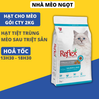Hạt Reflex bao 2kg Tiệt Trùng Đường Ruột, Mèo triệt sản