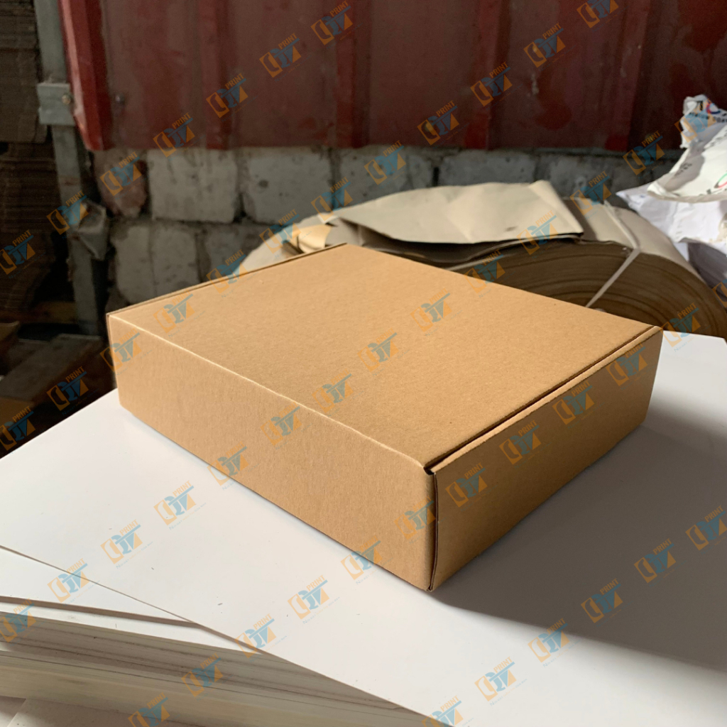 Hộp Nắp Gài 25x20x8 Đóng Hàng Đựng Quần Áo BAOBìQT.