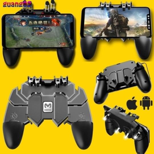 Tay cầm chơi game điện thoại AK 66 4 nút hỗ trợ chơi geme Pubg FF Liên Quân Tốc chiến