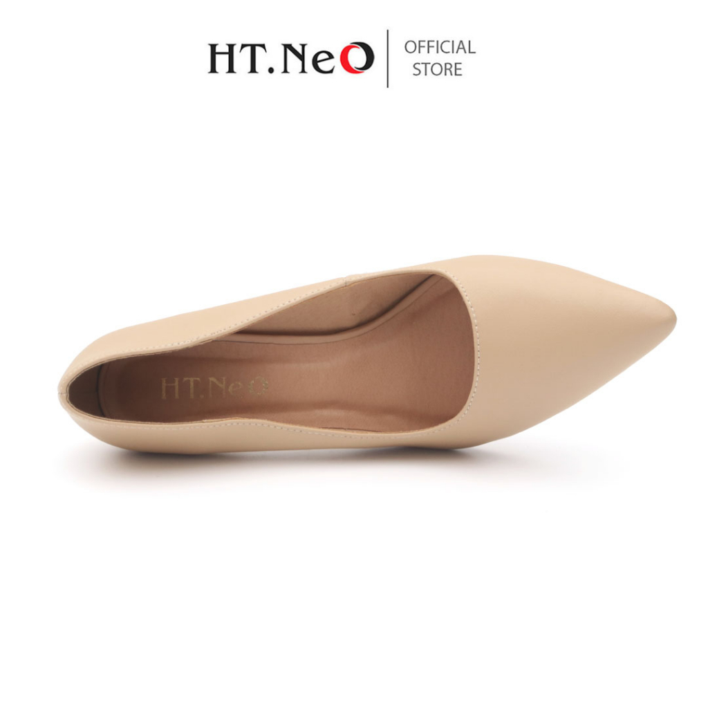 Giày công sở - Giày cao gót nữ HT.NEO da bò thật ,cao 7cm giúp tôn dáng tăng chiều cao ,thiết kế trẻ trung ,sang trọng