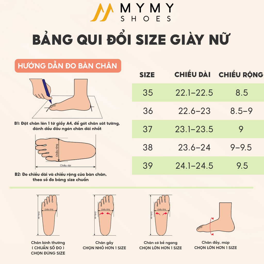 Giày thể thao nữ Mymyshoes 6236 giày sneaker màu trắng, màu đen